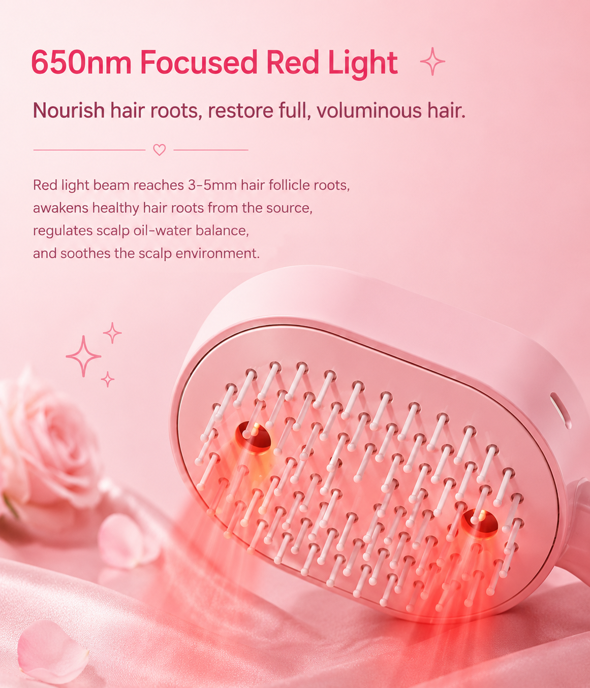 AuraBrush™ – Smooth, Sleek Hair In Minutes